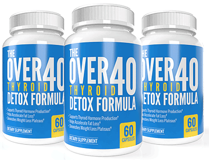 The Over 40 Thyroid Detox Formula Supplement