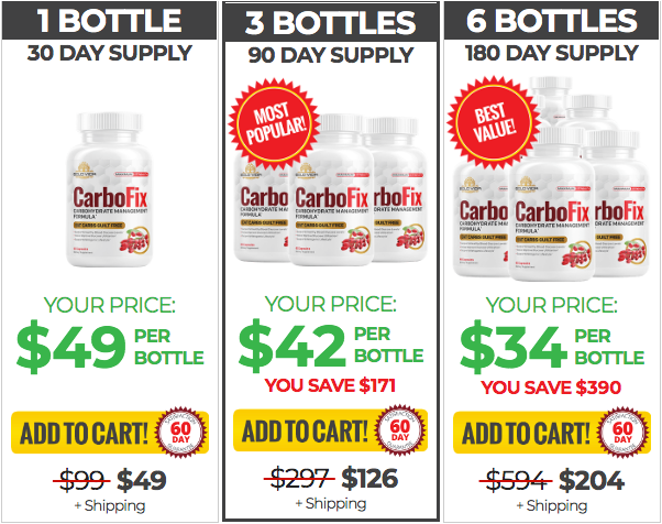 CarboFix Supplement Buy Now