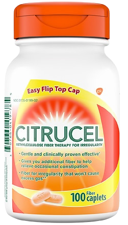 Citrucel Methylcellulose Fiber Therapy Caplets for Irregularity