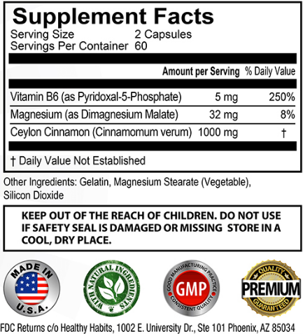 StrictionBP Ingredients