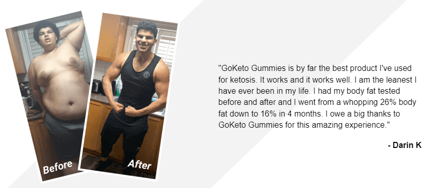 GoKeto Gummies Customer Reviews