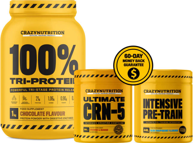 Crazy Nutrition Official Training Products