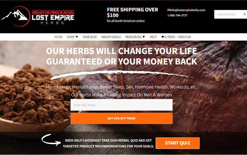 Lost Empire Herbs Reviews