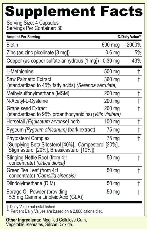 Ultra FX10 Ingredients