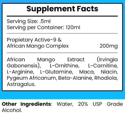 SonoBliss Ingredients