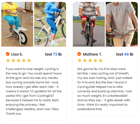 Cycling Diet Customer Reviews