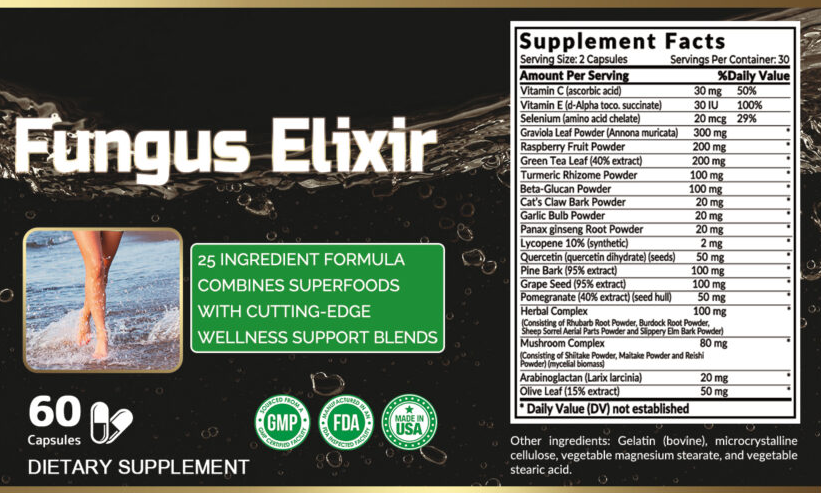 Fungus Elixir Ingredients