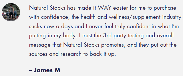 Natural Stacks Customer Reviews