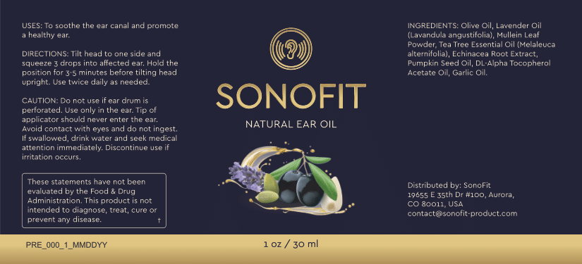 Sonofit Ingredients