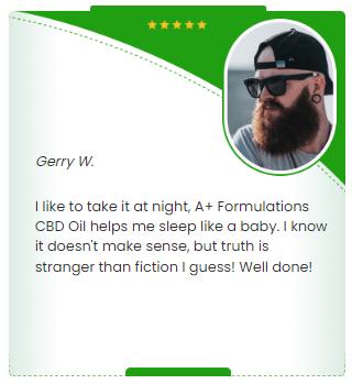 A+ Formulations CBD Full Spectrum Oil Customer Reviews
