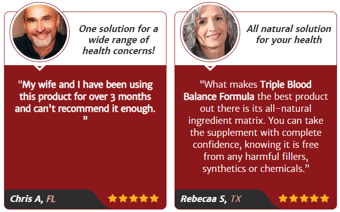 Triple Blood Balance Customer Reviews
