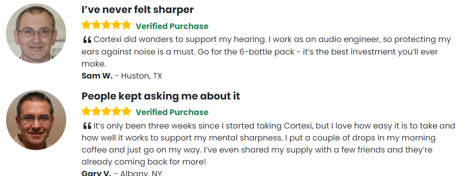 Cortexi Customer Reviews