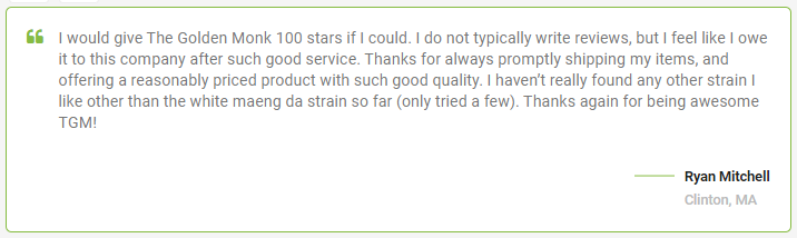 Golden Monk Customer Reviews