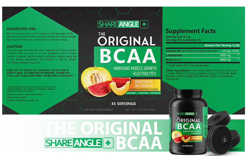 The Original BCAA Ingredients