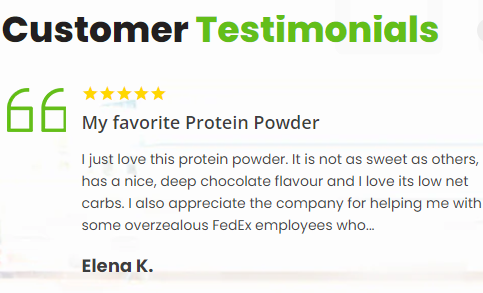 Ground Based Nutrition Customer Reviews
