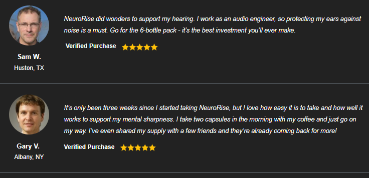 NeuroRise Customer Reviews