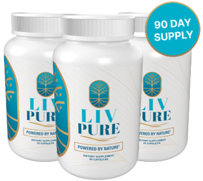 Liv Pure Reviews - 3 Bottle of Liver Support Supplement