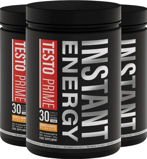 TestoPrime Instant Energy Reviews - Energy boosting supplement