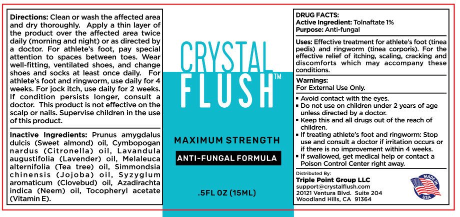 Crystal Flush Ingredients Labels
