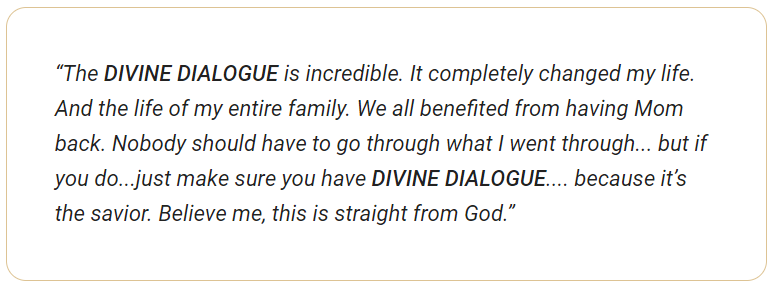 Divine Dialogue Customer Reviews