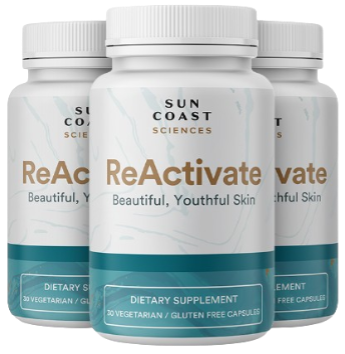 ReActivate Skincare Supplement Three Bottles