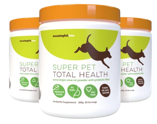 Super Pet Total Health three bottles