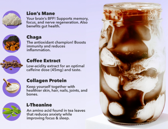 Everyday Dose Mushroom Coffee Ingredients