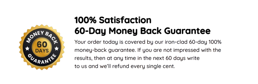 AquaPeace Money Back Guarantee