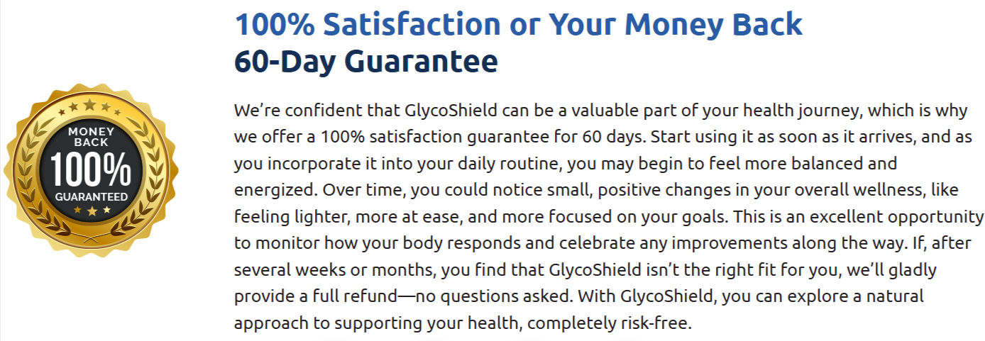 GlycoShield moneyback