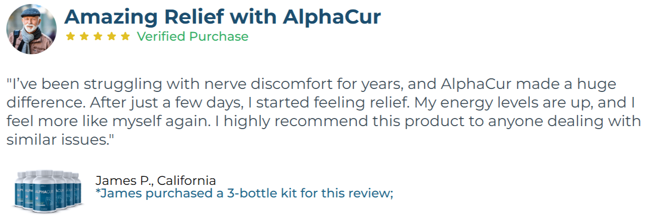 AlphaCur customer review